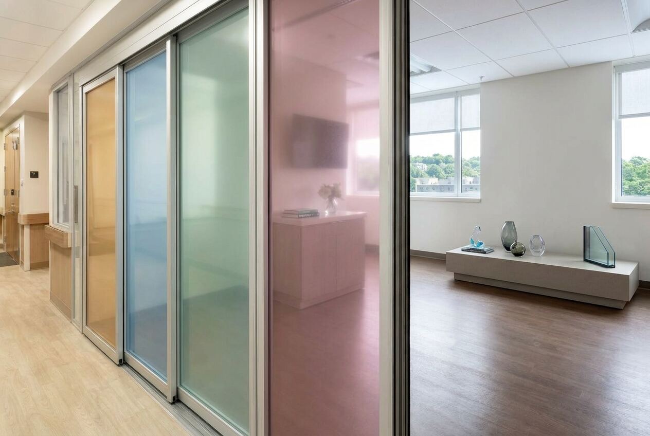Smart Glass · PDLC · PNLC — Detail 3