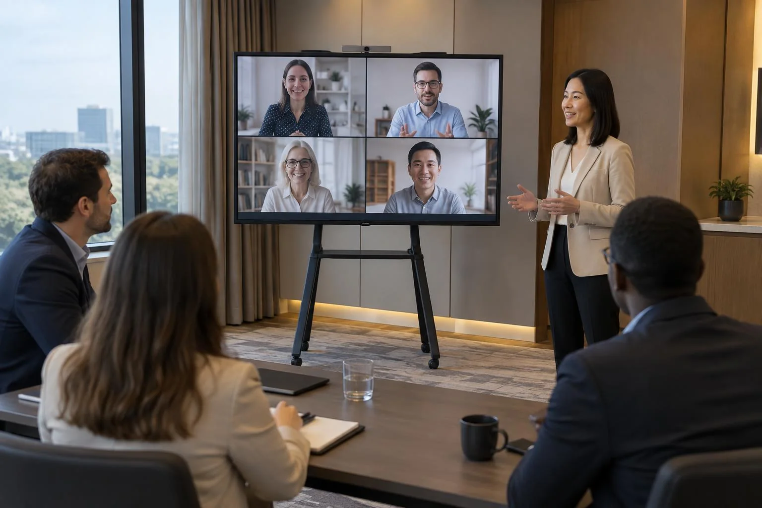 All-in-One LED-Display – als flexible Großbildlösung im Schulungsraum All-in-One LED-Display als flexible Großbildlösung im Schulungsraum
