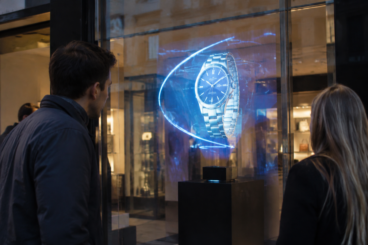 Naked-Eye-3D-LED-Bildschirm mit räumlicher Bildwirkung im laufenden Betrieb